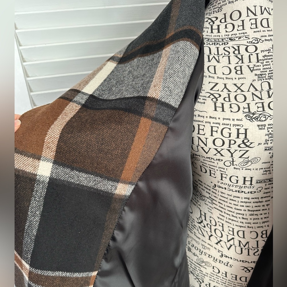 Chicwish wool blend wrap coat - Picture 5 of 9
